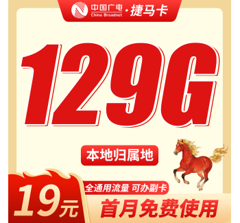 移动河南卡39元160G+500分钟+河南专属！